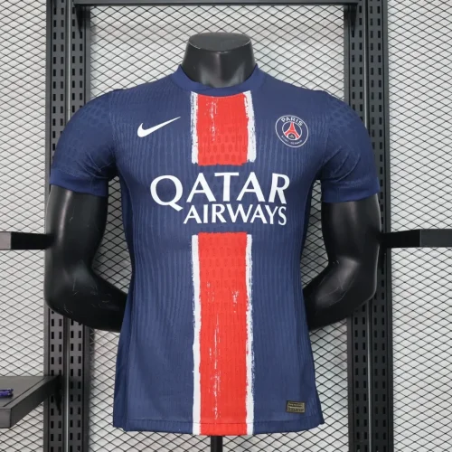 2024-25 Paris home player version(The player version is more slim fit, it is recommended to buy one size larger)