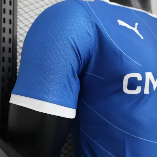 Marseille 2023-24 away Players Soccer jersey  (The player version is more slim fit, it is recommended to buy one size larger)