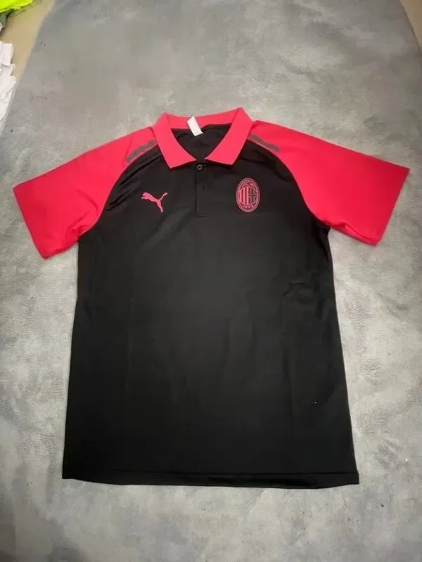 2024-25 AC Milan black red POLO