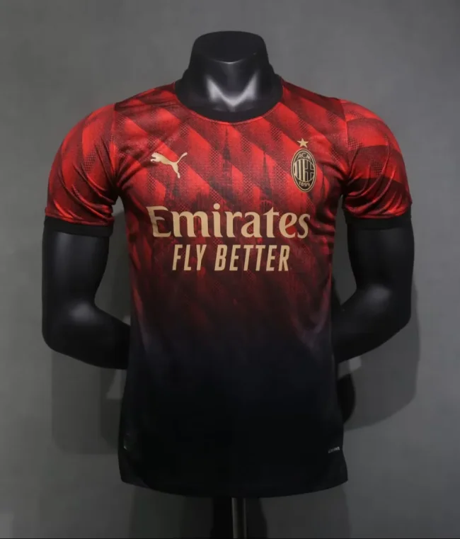 AC Milan 2024-25 Cathedral Special Player version S-3XL(The player version is more slim fit, it is recommended to buy one size larger)