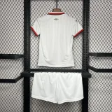 2024-25 AC Milan Away white kids kit