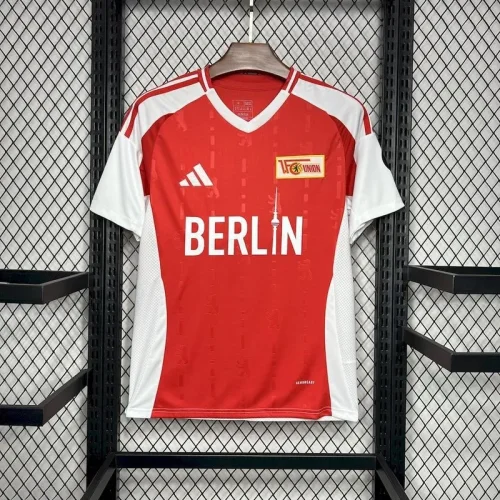 2024-25 Union Berlin home soccer jersey