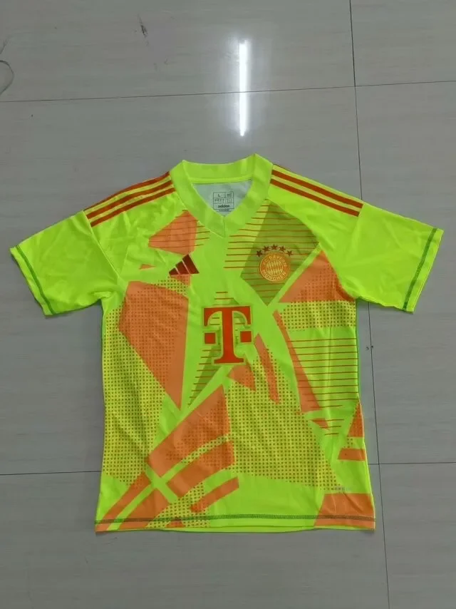 Bayern Munich 2024-25 goalkeeper soccer jerseys