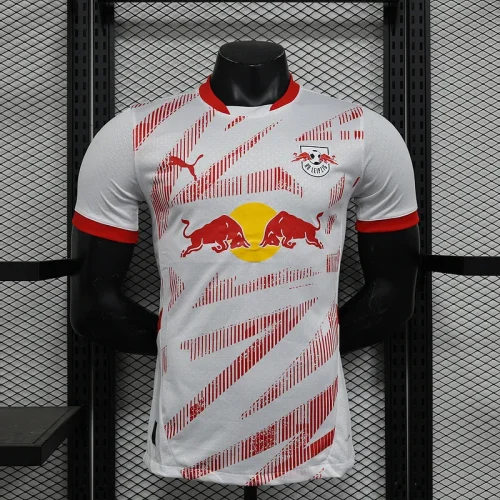 2024-25 RB Leipzig home player version soccer jersey(The player version is more slim fit, it is recommended to buy one size larger)