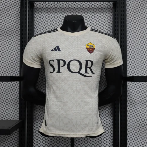 ROMA 2023-24 Player version away soccer jerseys   (The player version is more slim fit, it is recommended to buy one size larger)