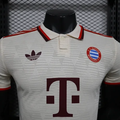 Bayern Munich 2024-25 player version(The player version is more slim fit, it is recommended to buy one size larger)