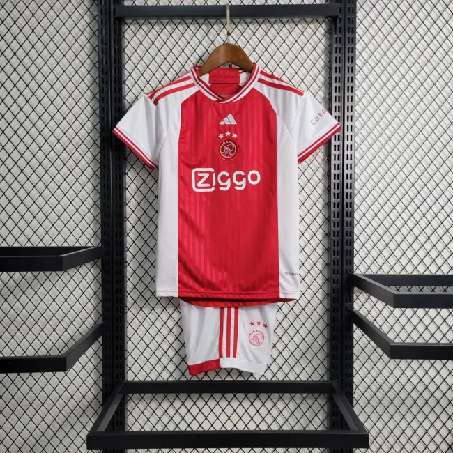 2023-24 ajax home kids kit1