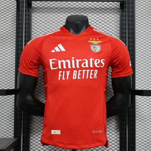 2024-25 Benfica home player version(The player version is more slim fit, it is recommended to buy one size larger)
