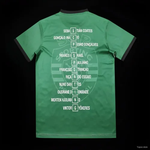 2023-24 Sporting Lisbon Champion Printing Jersey