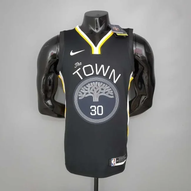 Curry #30 Golden State Warriors black