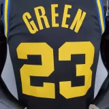 2022 75th Anniversary green#23 Warriors City Edition Black