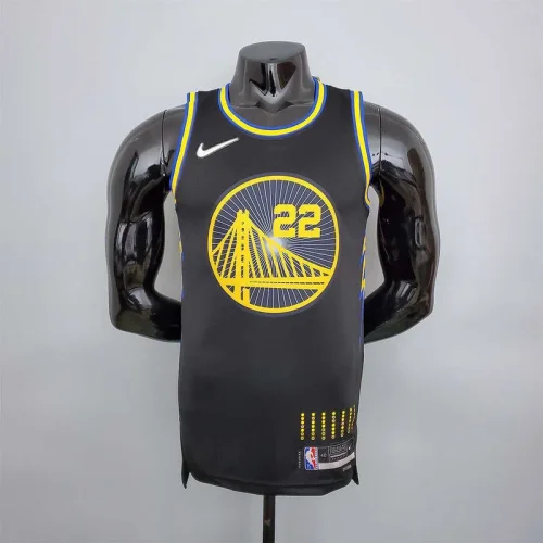 2022 75th Anniversary Wiggins #22 Warriors City Edition Black