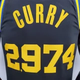 75th Anniversary Curry #2974 Warriors Black