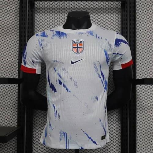 Player Version 2024 Norway Away(The player version is more slim fit, it is recommended to buy one size larger)