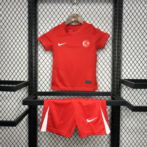 2024 Türkiye Away Kids' Soccer Jersey