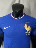 2024 France home player version(The player version is more slim fit, it is recommended to buy one size larger)