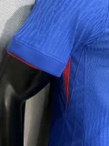 2024 France home player version(The player version is more slim fit, it is recommended to buy one size larger)