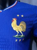 2024 France home player version(The player version is more slim fit, it is recommended to buy one size larger)