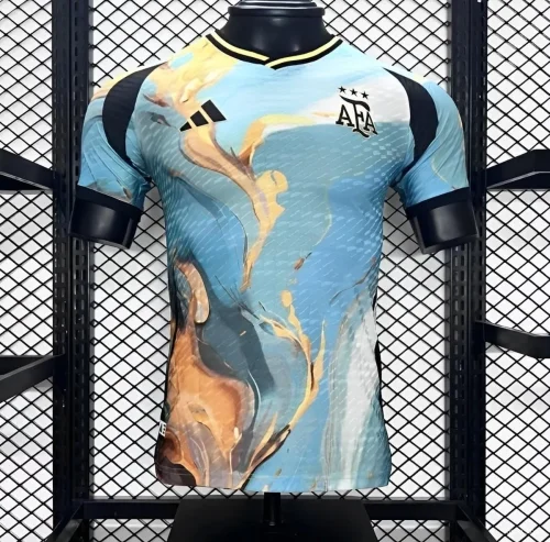 Player Version 2024 Japan Watercolor Painting BlueYellow Concept(The player version is more slim fit, it is recommended to buy one size larger)