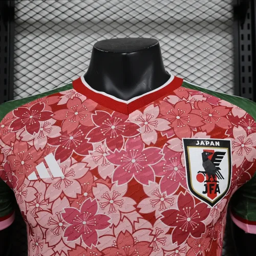2024-25 Japan white flowers player version(The player version is more slim fit, it is recommended to buy one size larger)