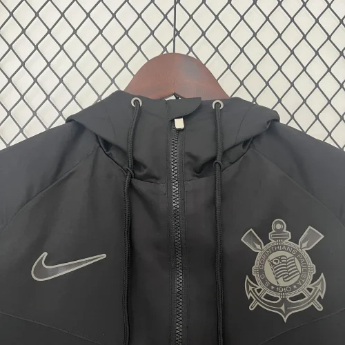 2024-25 Corinthians black windbreaker
