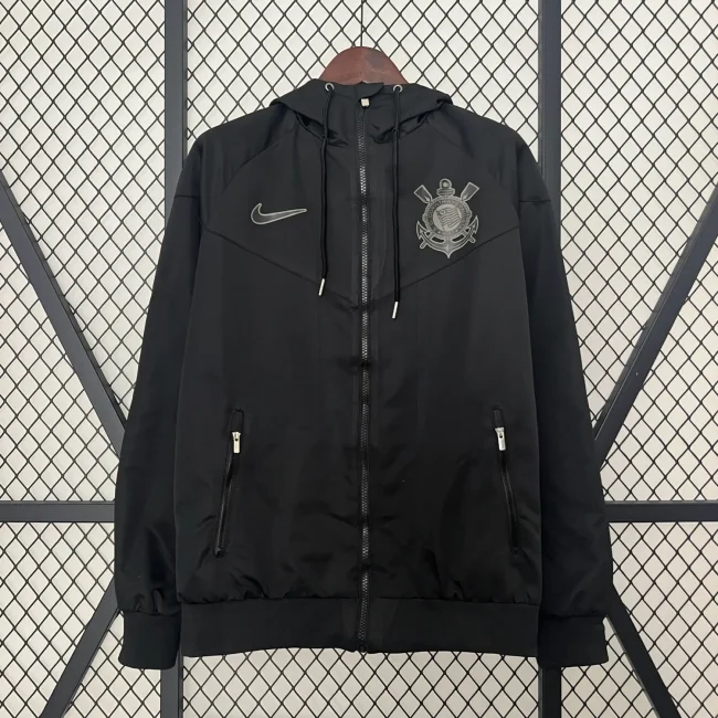 2024-25 Corinthians black windbreaker
