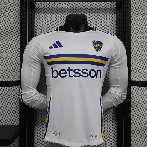 2024-25 Boca away long sleeve player version (The player version is more slim fit, it is recommended to buy one size larger)