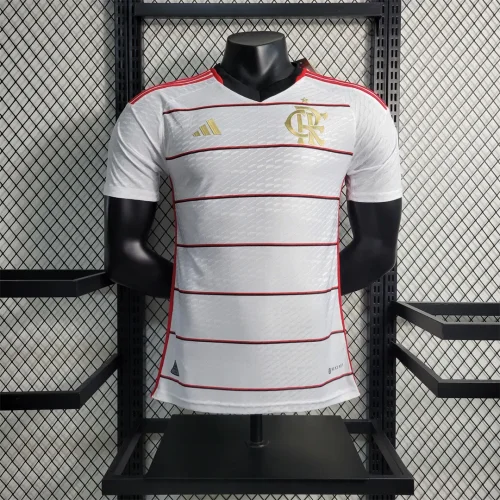 2023-24 Flamengo away player version soccer jerseys (The player version is more slim fit, it is recommended to buy one size larger)
