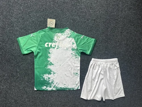 Palmeiras 2024-25 Special Edition White and green Kids Jersey