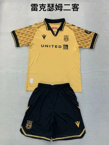 24-25 Wrexham   Third away kid kit