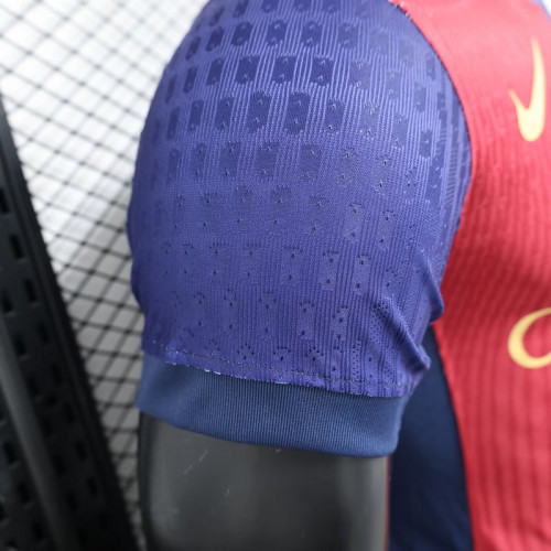 2024-25 Barcelona  Special player version jersey (The player version is more slim fit, it is recommended to buy one size larger)