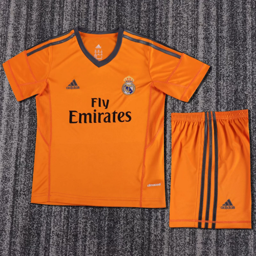 2013-14 Real Madrid  third away retro kid kit