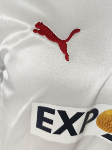 1987-90 Sevilla home retro soccer jersey