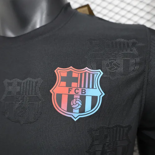 2024-25 Barcelona  black special player version jersey (The player version is more slim fit, it is recommended to buy one size larger)