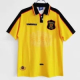 1996-98 Scottish away yellow retro jersey