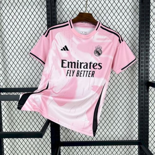 2024-25 .Real Madrid Special Edition Pink White Jersey