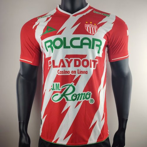 necaxa 2024-25 home player version  (The player version is more slim fit, it is recommended to buy one size larger)