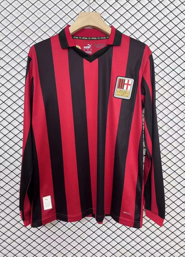 2024-25 AC Milan 25th Anniversary Red Long Sleeve SIZE
