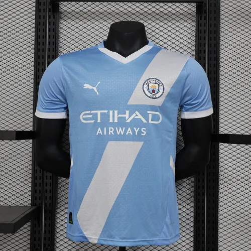 2024-25 Manchester City  BLue Special Player version jersey  (The player version is more slim fit, it is recommended to buy one size larger)