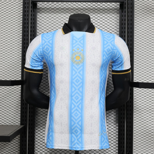 2024-25 Argentina Special Player version jersey  (The player version is more slim fit, it is recommended to buy one size larger)