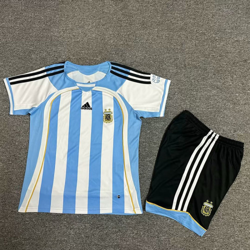 2006 Argentina home retro kid kit