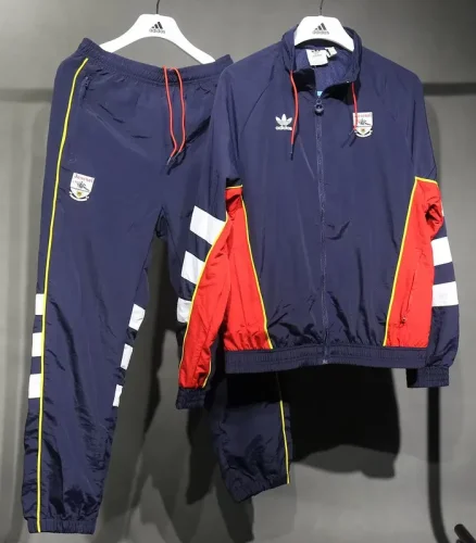 2024-25 arsenal dark blue windbreaker suit