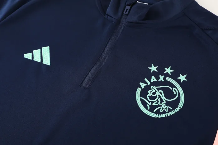 2024 Ajax 01 Royal Blue Half Pull Suit