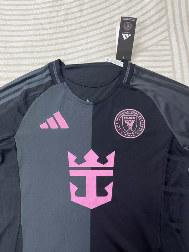 2025-26.Miami  away long sleeve jersey