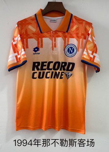 1994 Napoli away retro jersey