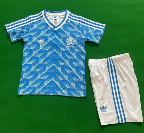 1988 Netherlands away retro kid kit