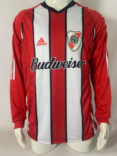 2003-04 River Plate  away retro long skeeve jersey