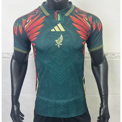 2025 Mexico green special player version jersey    (The player version is more slim fit, it is recommended to buy one size larger)