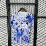 2025-26 Real Madrid white and blue special jersey
