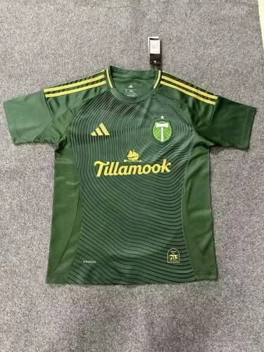 2025-26 Portland Timbers home jersey